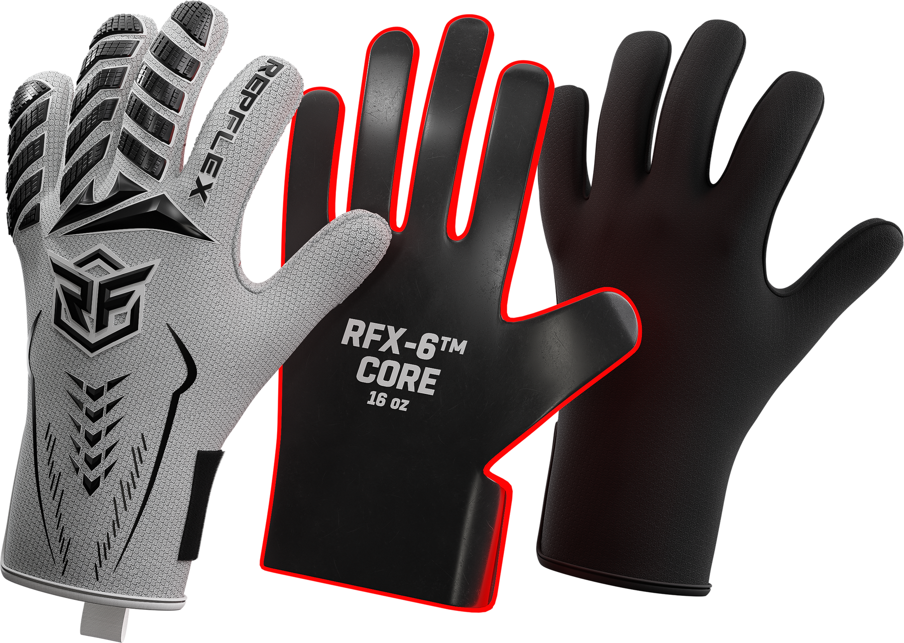 RFX-6 Core glove construction